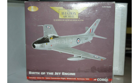 1/72 Canadair Sabre F.4 ,Corgi, масштабные модели авиации, scale72