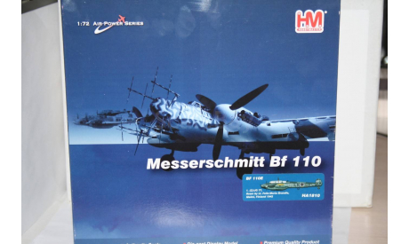 1:72 Messerschmitt Bf-110 Finland 1942,Hobby Master, масштабные модели авиации, 1/72