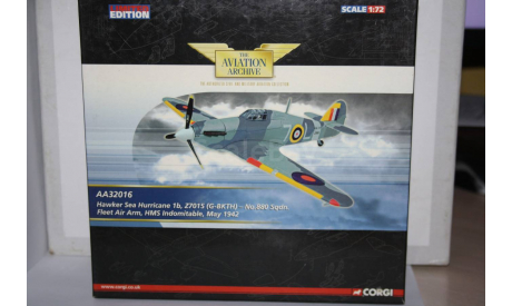 Hawker Sea Hurricane 1b ,Corgi, масштабные модели авиации, 1:72, 1/72