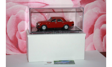 ГАЗ-3110 Предсерийный 1997 г.  Вишнёвый,ICV, масштабная модель, scale43