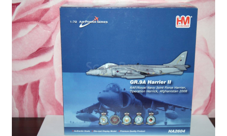 GR.9A Harrier II RAF ’Operation Herrick’ Afghanistan 2008,Hobby Master, масштабные модели авиации, scale72, BAe