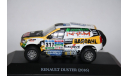 Renault Duster #317 Rallye Dakar 2016 Spataro, Lozada,Luppa, масштабная модель, scale43