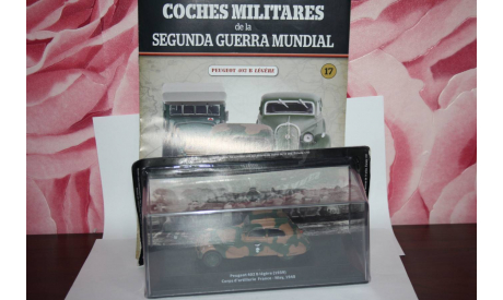 Peugeot 402 B Legere  France 1940, Altaya Coches Militares, масштабная модель, scale43