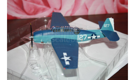 Grumman Avenger TBM-3 USS Yorktown(CV-10) 1945,Corgi, масштабные модели авиации, scale72