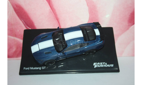 Ford Mustang GT 2015,Fast & Furious, масштабная модель, Altaya, scale43