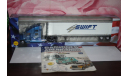 Kenworth T2000 2005 г. SWIFT,Altaya American truck, масштабная модель, scale43