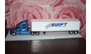 Kenworth T2000 2005 г. SWIFT,Altaya American truck, масштабная модель, scale43