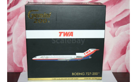 Boeing 727-200  N54351 Trans World Airlines,Gemini Jets, масштабные модели авиации, scale0