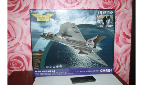 AVRO VULCAN B.2 FALKLANDS WAR 1982,Corgi, масштабные модели авиации, scale72