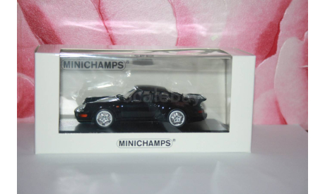 Porsche 911 (964) Turbo 1990 х.ф Плохие парни 2, Minichamps, масштабная модель, scale43