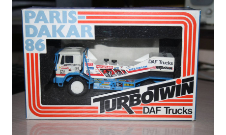DAF N.601 DAKAR TRUCK 1986  1/50,TURBOTWIN, масштабная модель, 1:50