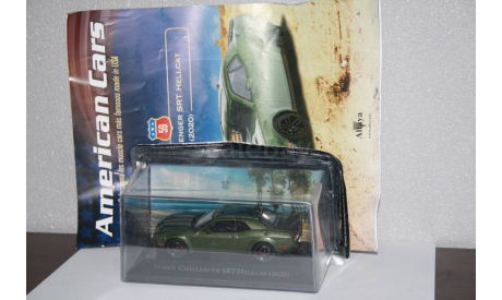 Dodge Challenger SRT Hellcat 2020,Altaya American Cars, масштабная модель, scale43