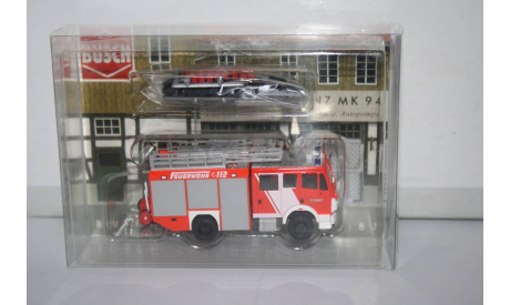 Mercedes-Benz MK 94 Feuerwehr ,Busch, масштабная модель, 1:87, 1/87