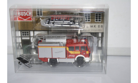 Mercedes-Benz MK 88 Feuerwehr ,Busch, масштабная модель, 1:87, 1/87