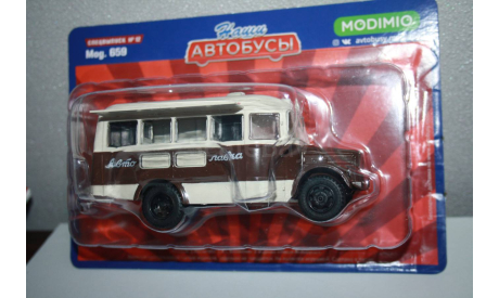 ПАЗ-659 Наши Автобусы. Спецвыпуск № 12, масштабная модель, MODIMIO, scale43