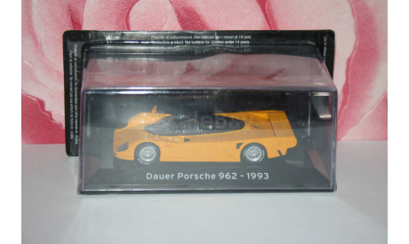 Dauer Porsche 962 1993, Altaya, масштабная модель, scale43