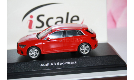 Audi A3 Sportback 2020,iScale, масштабная модель, scale43