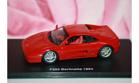 Ferrari F355 Berlinetta 1994, Altaya, масштабная модель, scale43