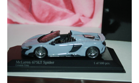 McLaren 675LT Spider  2016 ,Minichamps, масштабная модель, scale43