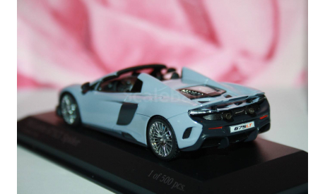 McLaren 675LT Spider  2016 ,Minichamps, масштабная модель, scale43