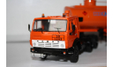 КАМАЗ-54112 с полуприцепом НЕФАЗ-96742,SSM, масштабная модель, 1:43, 1/43