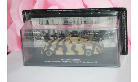 Horch 853A Cabriolet France 1944,Altaya Coches Militares, масштабная модель, 1:43, 1/43