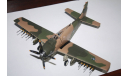 Douglas A-1H Skyraider Vietnam 1968,Hobby Master, масштабные модели авиации, scale72