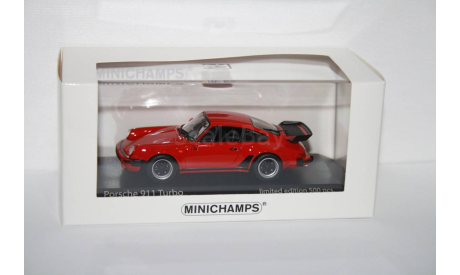 Porsche 911 (930) Turbo 1977, Minichamps, масштабная модель, scale43