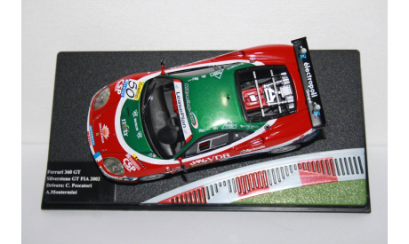 Ferrari 360 GT №50 Silverstone GT FIA 2002,Altaya, масштабная модель, scale43