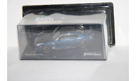 Nissan GT-R R35 2012  (Paul Walker F&F 7 часть),Fast & Furious, масштабная модель, Altaya, scale43