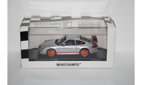 Porsche 911 (997.1) GT3 RS 2006 , Minichamps, масштабная модель, scale43