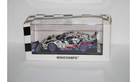 Porsche 911 GT3 R #8 VLN2 Nürburgring 2019,Minichamps, масштабная модель, scale43