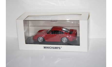 Porsche 959 1987,Minichamps, масштабная модель, scale43