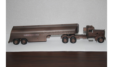 Peterbilt 281 (1957) ’The Duel’ Flammable,Altaya American truck, масштабная модель, scale43