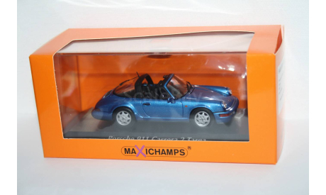 Porsche 911 (964) Carrera 2 Targa 1991, Minichamps, масштабная модель, scale43