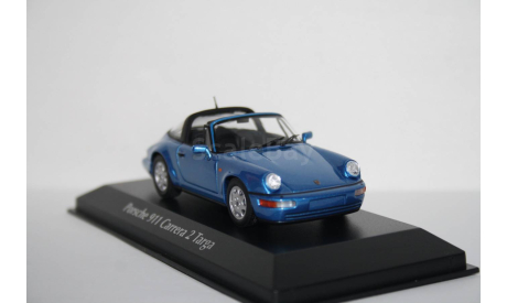 Porsche 911 (964) Carrera 2 Targa 1991, Minichamps, масштабная модель, scale43