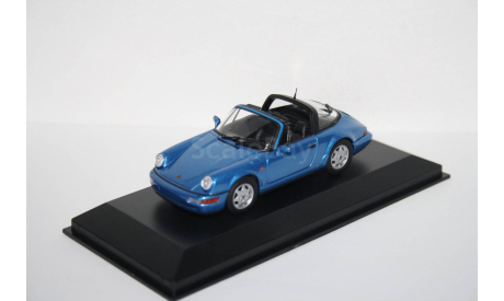 Porsche 911 (964) Carrera 2 Targa 1991, Minichamps, масштабная модель, scale43