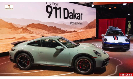Porsche 911 Dakar 2022, Minichamps, масштабная модель, scale43