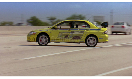 Mitsubishi Lancer Evolution VII ,Fast & Furious, масштабная модель, Altaya, scale43