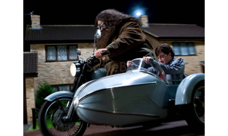 MOTORCYCLE HAGRID’S SIDECAR HARRY POTTER,CORGI 1:36, масштабная модель мотоцикла, scale35