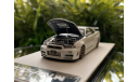 Машинка 1:64 Nissan Skyline GT-R R34 Z-Tune, масштабная модель, Time Micro, 1/64