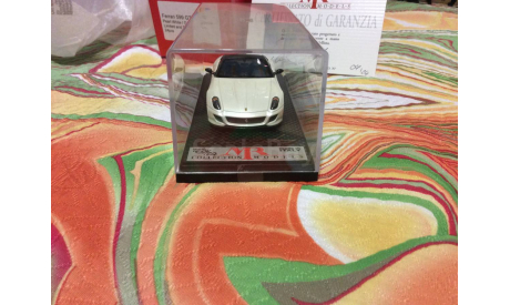 Ferrari 599 gto 2010 pearl white/grigio silverstone limited and special edition 4/24 (MR collection models), масштабная модель, 1:43, 1/43