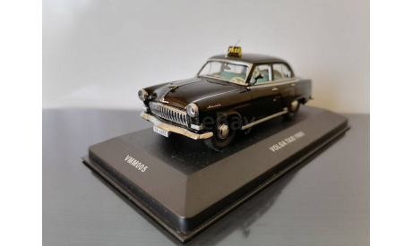 Газ 21 волга такси 1965 г., с рубля., масштабная модель, VMM/VVM, scale43