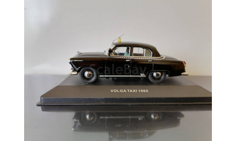 Газ 21 волга такси 1965 г., с рубля., масштабная модель, VMM/VVM, scale43