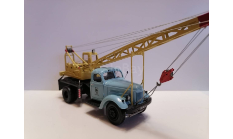 АК-75 на шасси ЗИЛ-164А с рубля., масштабная модель, СарЛаб, 1:43, 1/43