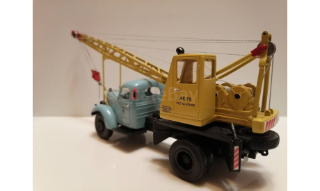 АК-75 на шасси ЗИЛ-164А с рубля., масштабная модель, СарЛаб, 1:43, 1/43