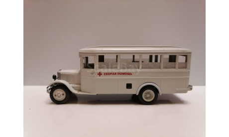 ЗиС 8 скорая помощь СЛ 031А, масштабная модель, СарЛаб, 1:43, 1/43