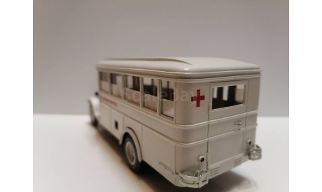 ЗиС 8 скорая помощь СЛ 031А, масштабная модель, СарЛаб, 1:43, 1/43