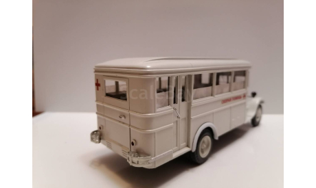 ЗиС 8 скорая помощь СЛ 031А, масштабная модель, СарЛаб, 1:43, 1/43