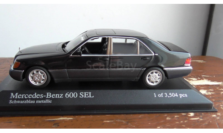 1:43 Mercedes-Benz W 140 Minichamps, масштабная модель, 1/43